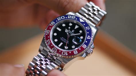 rolex gmt master pepsi history